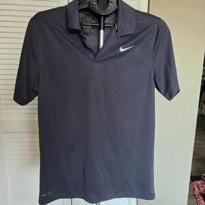Grey Nike Golf Dri-Fit Polo